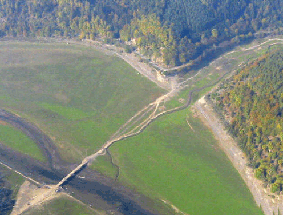 Die alte Brücke bei Asel